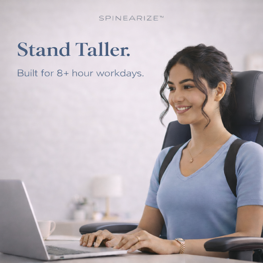 SPINEARIZE™ Adjustable Posture Corrector – Back & Shoulder Support Belt for Men & Women