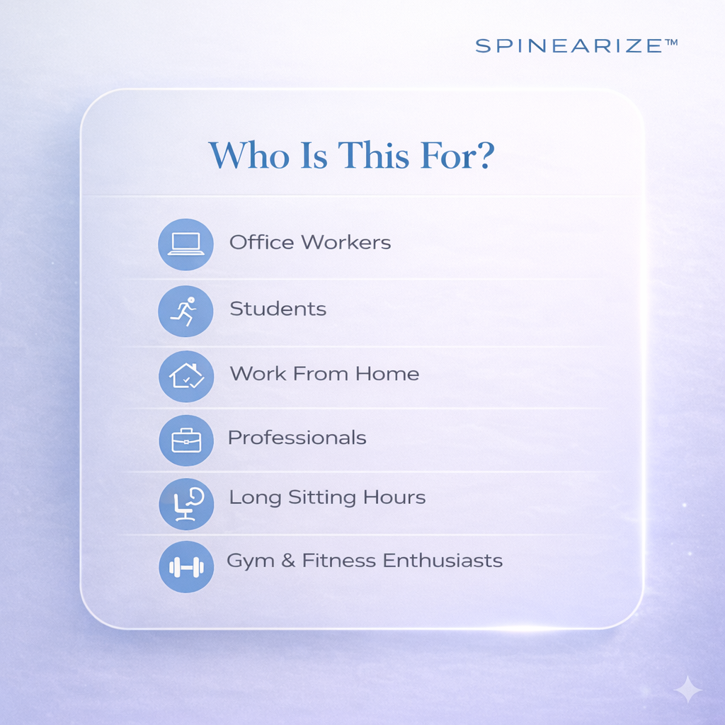 SPINEARIZE™ Adjustable Posture Corrector – Back & Shoulder Support Belt for Men & Women